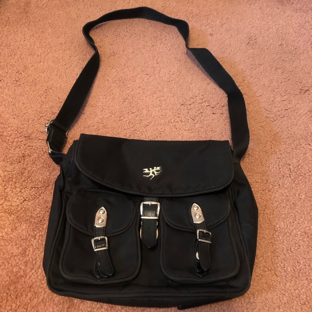 Black crossbody bag